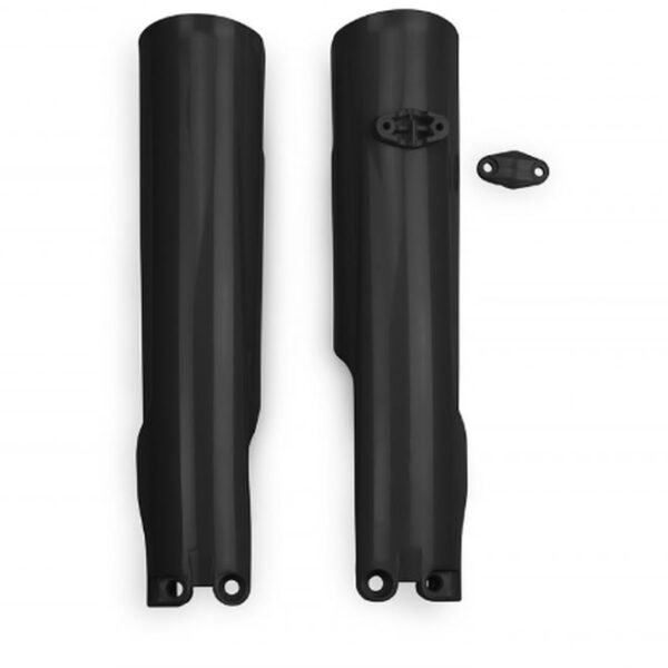 Osłony Teleskopów ( Amortyzatorów ) Przednich Husqvarna TC 125 / 250 ’23-’24, TE 150 / 250 / 300 ’24, FC / TX / FX / FE 300 / 350 / 450 / 501 ’24, Kolor Czarny – Zastąpiony przez KT05014001 | UFO
