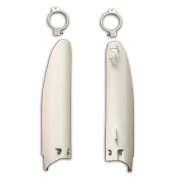 Osłony Teleskopów ( Amortyzatorów ) Przednich Suzuki RM 125/250 ’99-’00 Kolor Biały | UFO