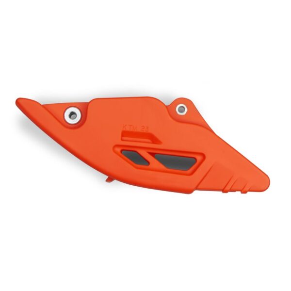 Prowadnica Łańcucha KTM SX 125 / 250 / 300 ’23-25, SXF (SX-F) 250 / 350 / 450 ’23-25, EXC 150 / 250 / 300 ’24-25, EXCF (EXC-F) 250 / 350 / 450 / 500 ’24-25, SX 85 ’25-26 Kolor Pomarańczowy | UFO