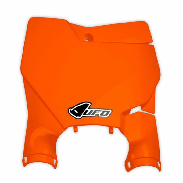 Tablica NA NUMER Startowy KTM SX/SX-F 16-22, (Z Wyjątkiem SX 250 ’16) Kolor Pomarańczowy FLUO (Stadium z Osłonami Amortyzatorów) | UFO