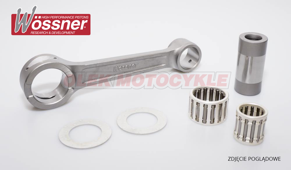 Korbowód (2T) KTM SX 250 (SX250) '90-'99, EXC 250 (EXC250) '90-'99, EXC 300 (EXC300) '90-'03 | Wossner | emotoshop24