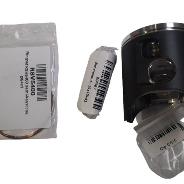 Tłok KTM (2T) SX 125 (SX125) ’01-’22, EXC 125 (EXC125) ’01-’22 GAS GAS MC/EC 125 ;21-’22 1 Pierścień (53,95Mm)(Płskie Denko z Podtoczoną Krawędzią) | Wossner