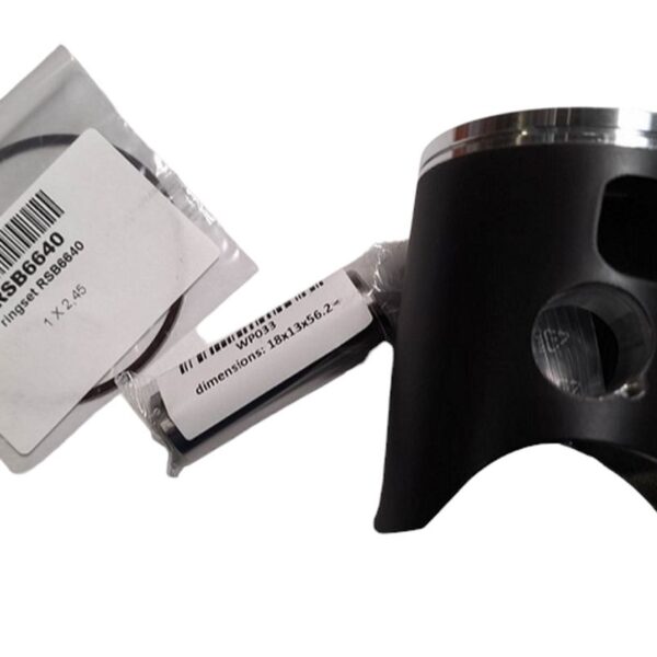 Tłok KTM (2T) SX 250 (SX250) ’06-’22, EXC 250 (EXC250) ’06-’22, TPI ’18-’22, Freeride 250R ’14-18, Husqvarna TC/TE 250 ’14-’22, Beta RR 250 ’13-’22 (66,34Mm), (Płaskie Denko Podtoczona Krawędz), (1 Pierścień) Kuty, Race, Tuning Head | Wossner