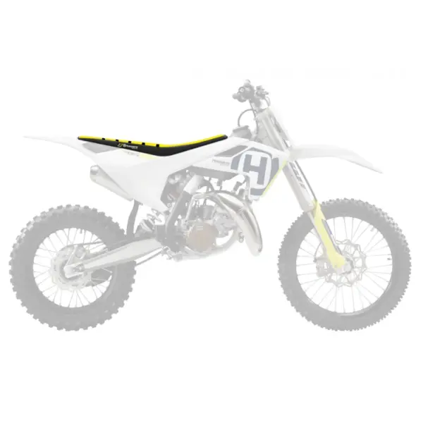 BLACKBIRD POKROWIEC / POSZYCIE NA SIEDZENIE HUSQVARNA TC 85 ’25 ZEBRA KOLOR CZARNY ŻÓŁTY | emotoshop24