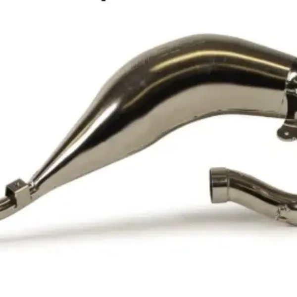 DEP PIPES DYFUZOR/KOMORA/TUBA REZONANSOWA NIKLOWANA (FRONT EXHAUST PIPE NICKEL): HONDA CR 125 ’90-’97 | emotoshop24