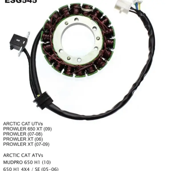 ELECTROSPORT UZWOJENIE ALTERNATORA (STATOR) ARCTIC CAT 650 H1 (06-) (0802-037) | emotoshop24