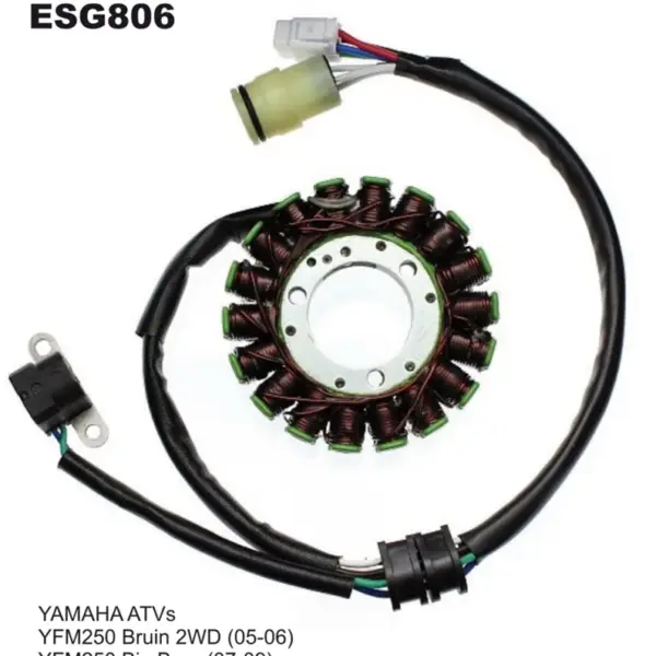 ELECTROSPORT UZWOJENIE ALTERNATORA (STATOR) YAMAHA YFM 250 BIG BEAR (07-09), BRUIN (05-06) | emotoshop24