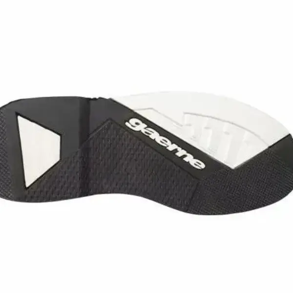 GAERNE CZĘŚCI ZAMIENNE PODESZWY (PARA) DO BUTÓW GAERNE SG-12 KOLOR BIAŁY/CZARNY ROZMIAR 46 | emotoshop24