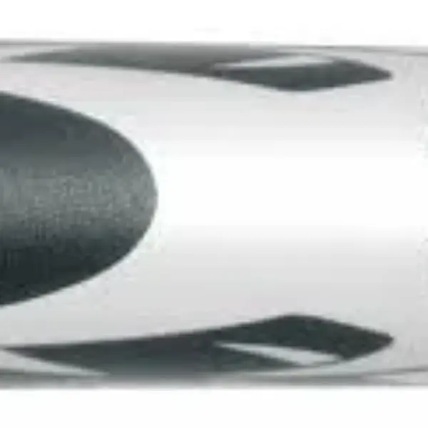HARRI’S WYPRZEDAŻ MANETKI 02601-AG PŁOMIENIE CHROM KOŃCÓWKA (130 MM/25 MM) BEZ OTWORU KOLOR SZARY/CZARNY | emotoshop24