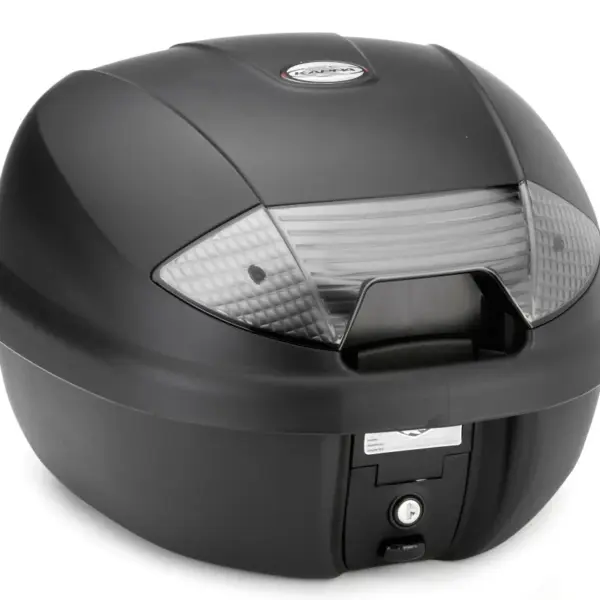 KAPPA KUFER CENTRALNY 30L MONOLOCK K30NT Z BIAŁYMI ODBLASKAMI ( ZAWIERA PŁYTĘ ) | emotoshop24