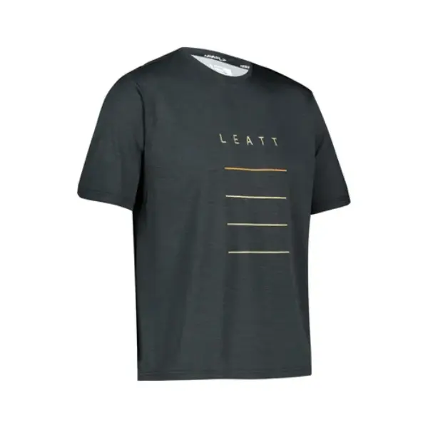 LEATT KOSZULKA ROWEROWA MTB TRAIL 1.0 JERSEY BLACK KOLOR CZARNY ROZMIAR S | emotoshop24