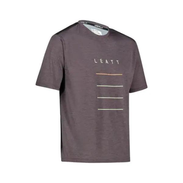 LEATT KOSZULKA ROWEROWA MTB TRAIL 1.0 JERSEY GRAPE KOLOR FIOLETOWY ROZMIAR S | emotoshop24