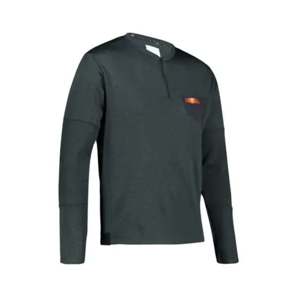 LEATT KOSZULKA ROWEROWA MTB TRAIL 4.0 JERSEY BLACK KOLOR CZARNY ROZMIAR L | emotoshop24