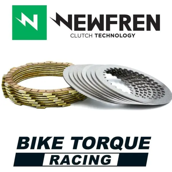 NEWFREN TARCZE SPRZĘGŁOWE RACING Z PRZEKŁADKAMI YAMAHA MT-07 700 TRACER ’16-’24, MT-07 700 ’14-’24, XSR 700 ’16-’24; XTZ 700 TENERE ’19-’24 (EBS2309) | emotoshop24