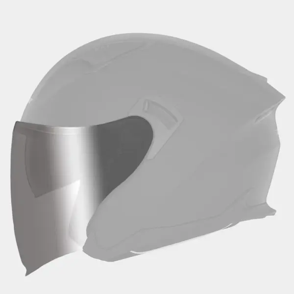 NOX CZĘŚCI WIZJER/SZYBKA/SZYBA DO KASKU N130 KOLOR SREBRNE LUSTRO (CHROM) | emotoshop24