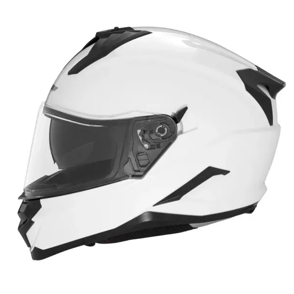 NOX KASK INTEGRALNY (FULL FACE) Z BLENDĄ N304S SOLID KOLOR BIAŁY POŁYSK ROZMIAR S | emotoshop24
