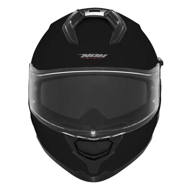 NOX KASK INTEGRALNY (FULL FACE) Z BLENDĄ N304S SOLID KOLOR CZARNY POŁYSK ROZMIAR M | emotoshop24