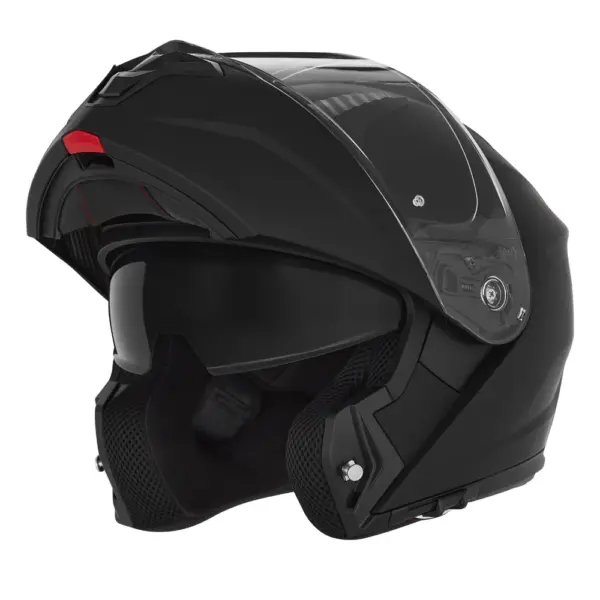 NOX KASK SZCZĘKOWY (FLIP-UP) Z BLENDĄ N968 KOLOR CZARNY MAT ROZMIAR L | emotoshop24