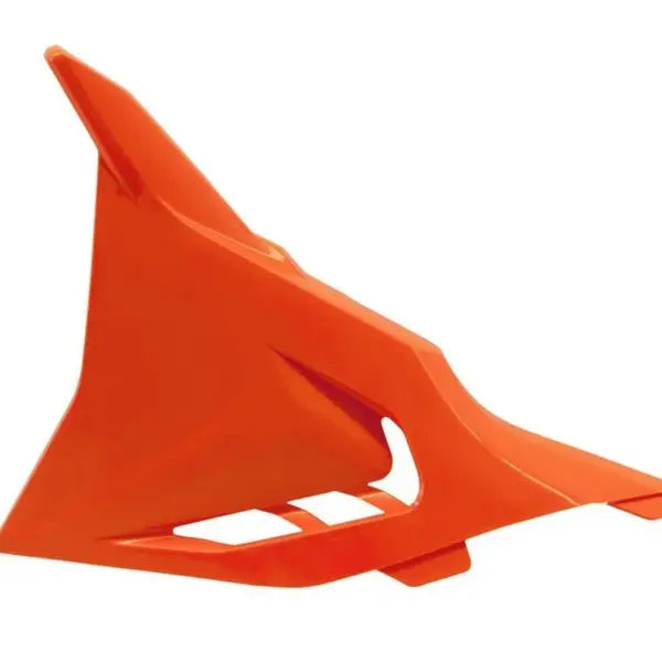 RACETECH (RTECH) OSŁONA FILTRA POWIETRZA LEWA KTM SX 125/250/300, SXF 250/350/450 ’23-’24, XC/XC-F 125/250/300/350/450 ’23-’24, EXC/EXC-F/XC/XCF-W 125/250/300/350/450 ’24, KOLOR POMARAŃCZOWY | emotoshop24