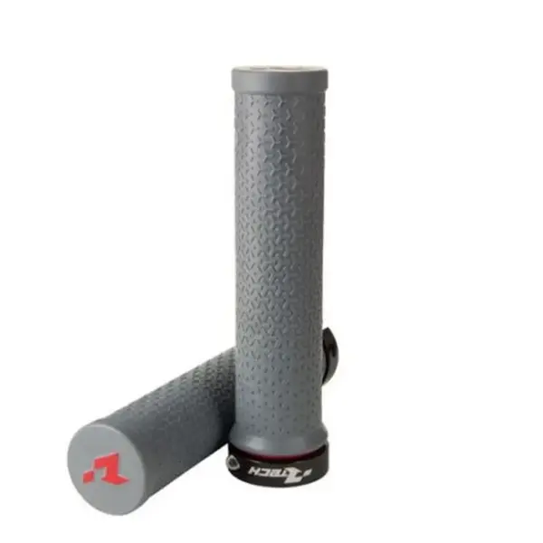 RACETECH (RTECH) MANETKI ROWEROWE R20 LOCK-ON Z BLOKADĄ KOLOR SZARY | emotoshop24