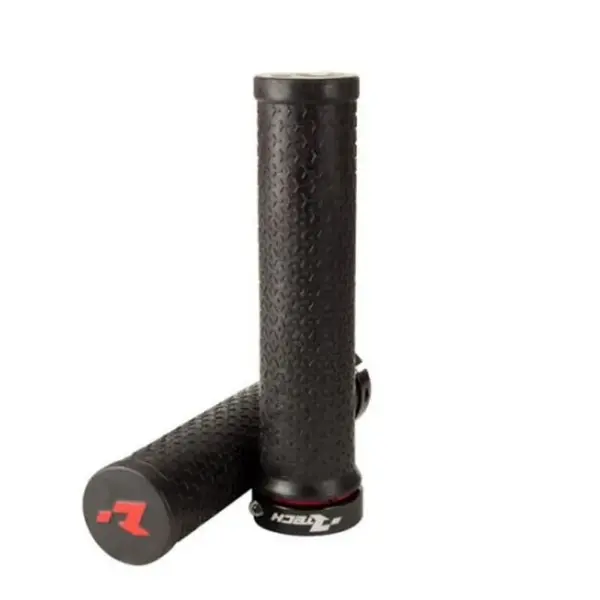 RACETECH (RTECH) MANETKI ROWEROWE R20 LOCK-ON Z BLOKADĄ KOLOR CZARNY | emotoshop24