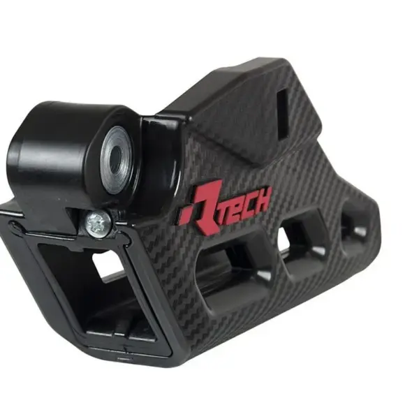 RACETECH (RTECH) PROWADNICA ŁAŃCUCHA BETA RR/RX 125/250/300/350/450/530 ’13-’23, XTRAINER 250/300 ’15-’23 MONOBLOCK R2.0 WORX Z WYMIENNYM WKŁADEM KOLOR CZARNY | emotoshop24