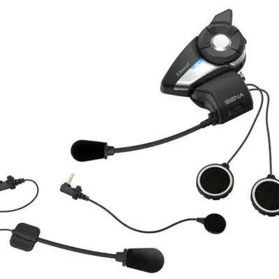 SENA INTERKOM MOTOCYKLOWY 20S EVO BLUETOOTH 4.1 DO 2000M Z GŁOSNIKAMI HD SPEAKERS I UNIWERSALNYM ZESTAWEM MIKROFONÓW ( BEZ RADIA ) ( 2 ZESTAWY ) (EL) - ZASTĘPUJE 20S-EVO-10D