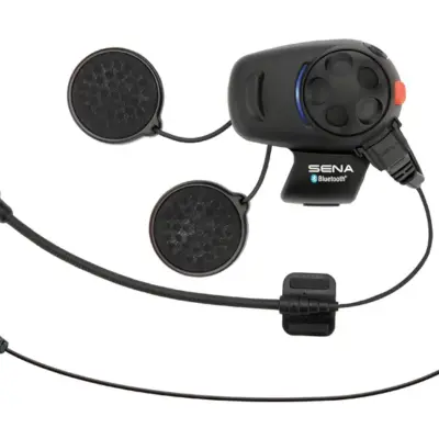 SENA INTERKOM MOTOCYKLOWY SMH5 BLUETOOTH 3.0 DO 400M Z UNIWERSALNYM ZESTAWEM MIKROFONÓW ( 1 ZESTAW ) (EL) - ZASTĘPUJE SMH5-UNIV