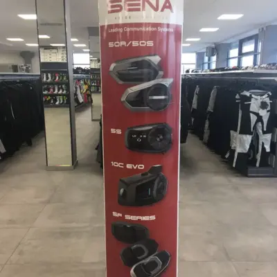 SENA STOJAK ( STAND ) REKLAMOWY 50R/S, 5S, 10C EVO, SF ( WYSOKOŚĆ 200 CM ) - WYCOFANY Z OFERTY - WYPRZEDAŻ