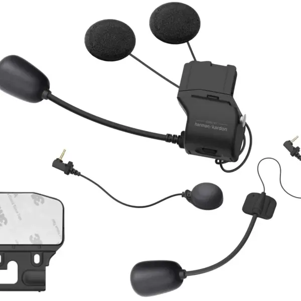 SENA ZESTAW MONTAŻOWY ( MOCOWANIE ) INTERKOMU 50S, 30K, 20S-EVO Z SYSTEMEM AUDIO HARMAN KARDON Z UNIWERSALNYM ZESTAWEM MIKROFONÓW I GŁOŚNIKAMI (EL) | emotoshop24
