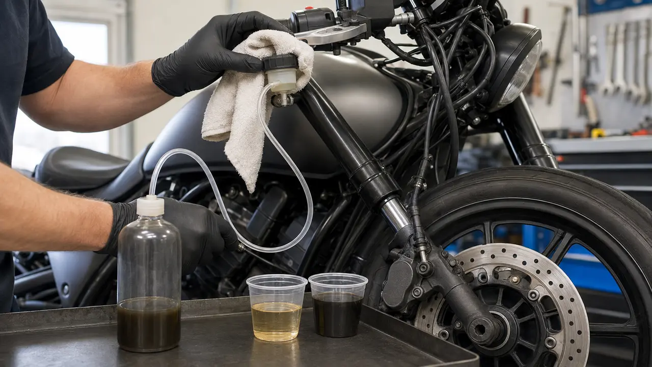 DOT 4 czy DOT 5.1? Jak dobrać płyn hamulcowy do motocykla