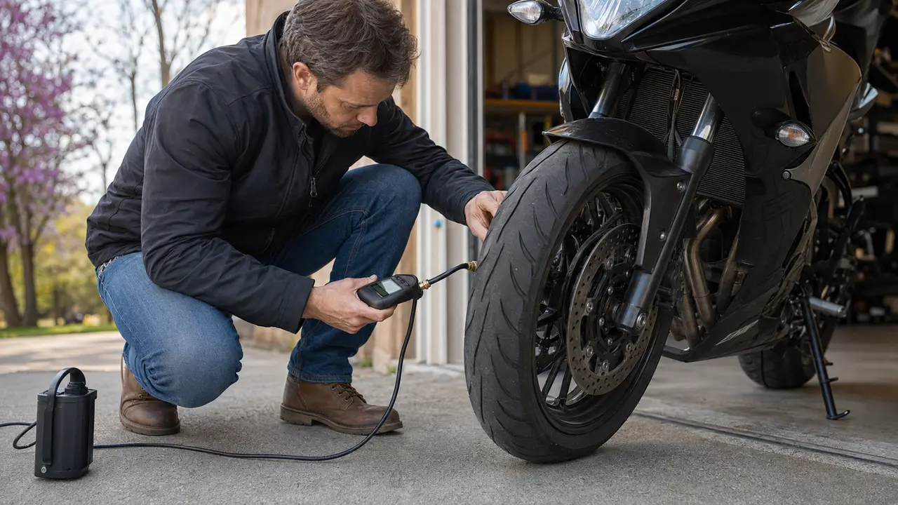 Ciśnienie i wiek opon motocyklowych – co sprawdzić przed jazdą?