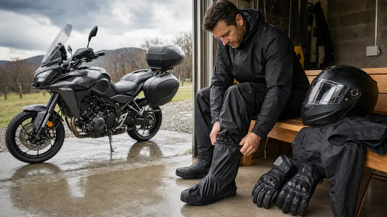 Jazda motocyklem w deszczu – przygotowanie maszyny i motocyklisty